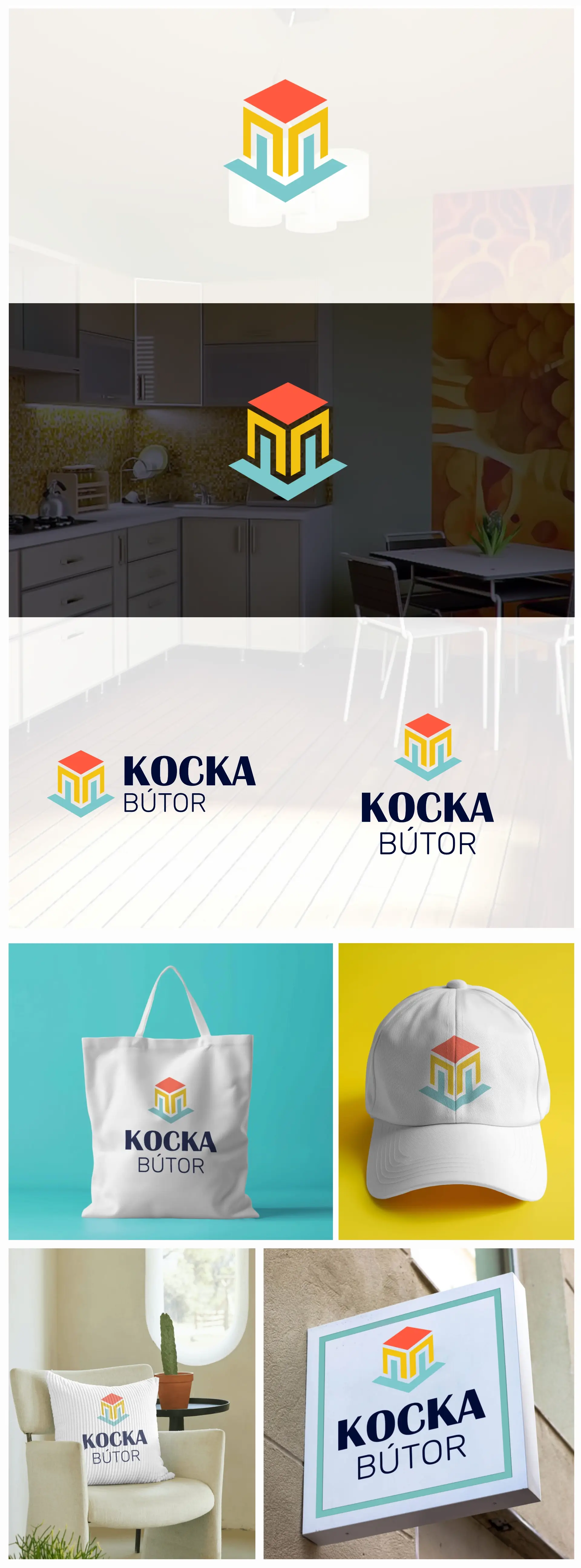kocka bútor logó