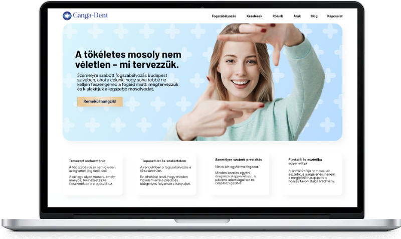 canga-dent fogszabályozás rendelő